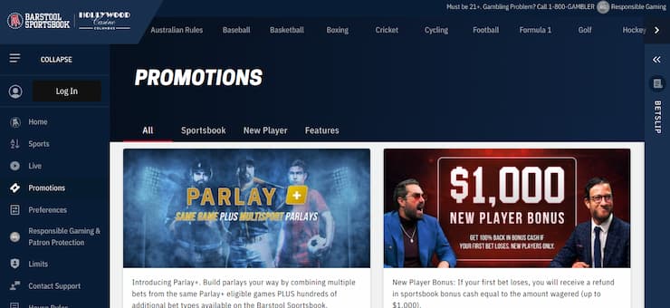 Barstool NY sportsbook promos