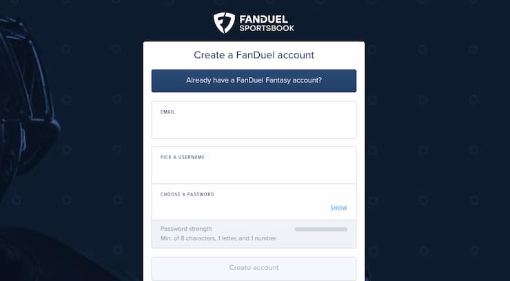 FanDuel step 2