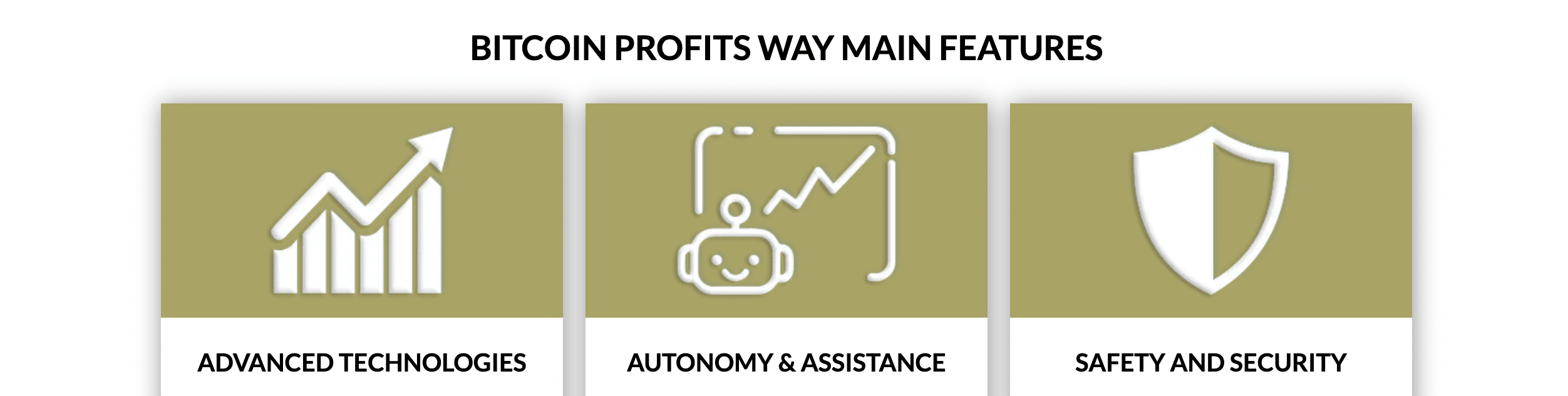 Bitcoin profits way features