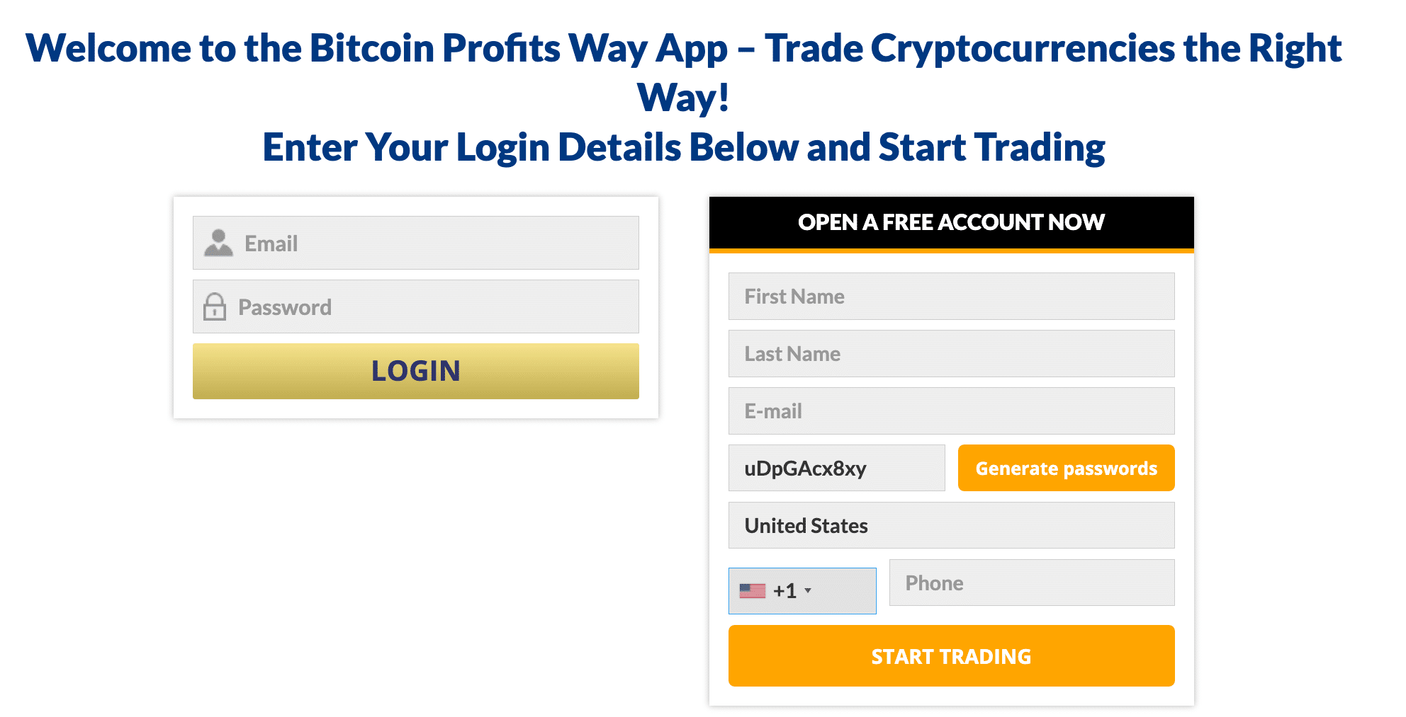 Bitcoin profits way