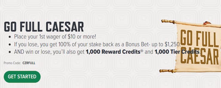 Caesars KS sportsbook promos step 1