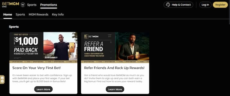 BetMGM KS sportsbook promos