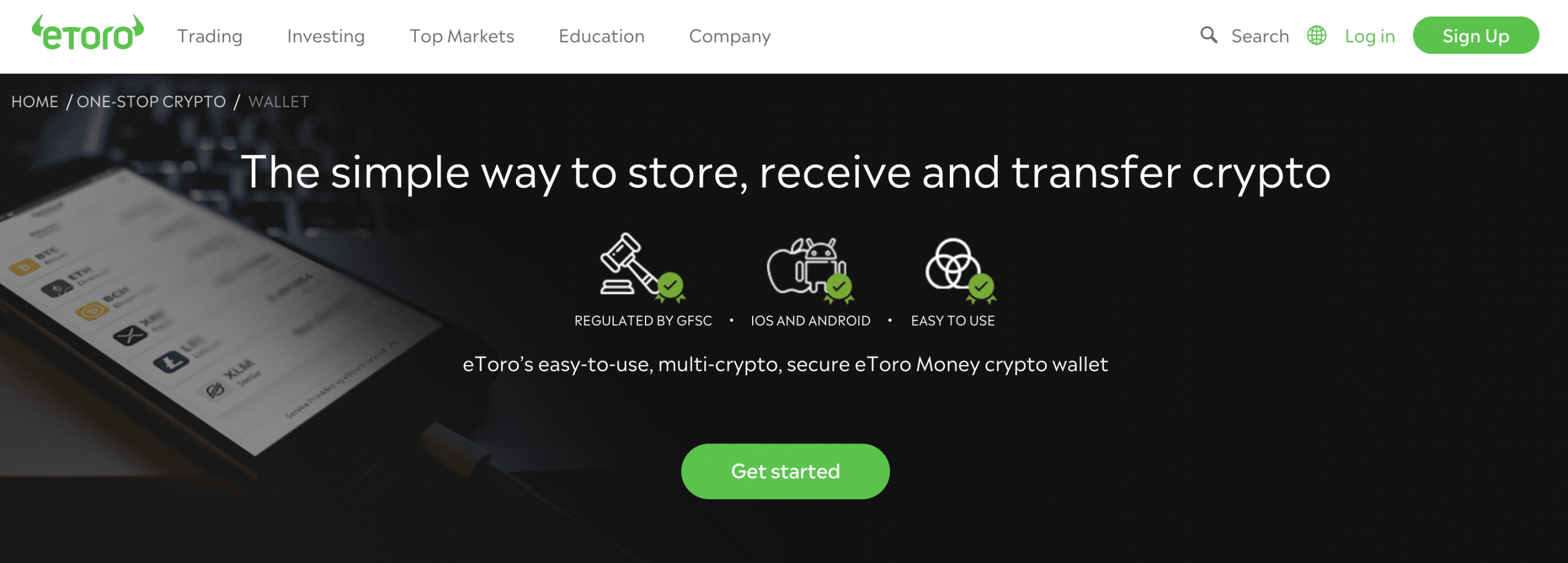 etoro wallet review