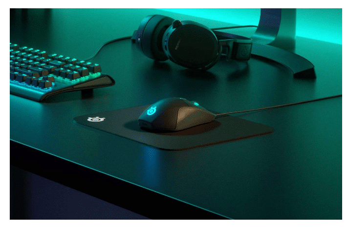 TECKNET Gaming Office Mouse Pad Mat Mousepad with Wrist Support Blue