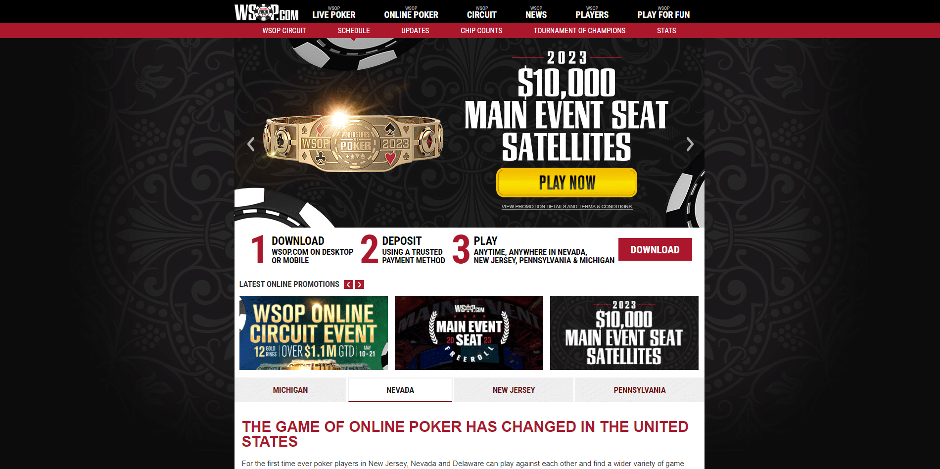 WSOP.com - Best Online Poker Sites