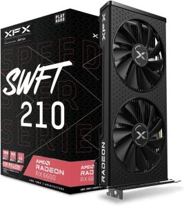 XFX Speedster SWFT 210 Radeon RX | Recommended UK graphics card with 8K support