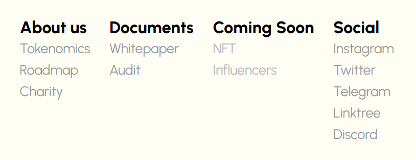 Big Eyes coin website