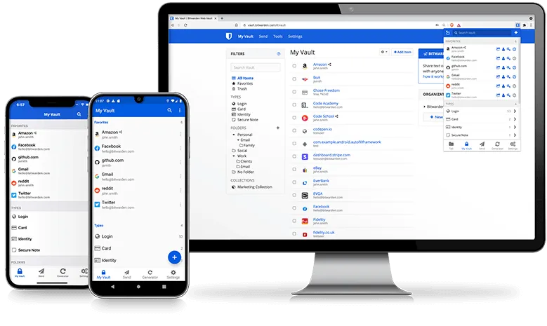 Bitwarden chrome password manager