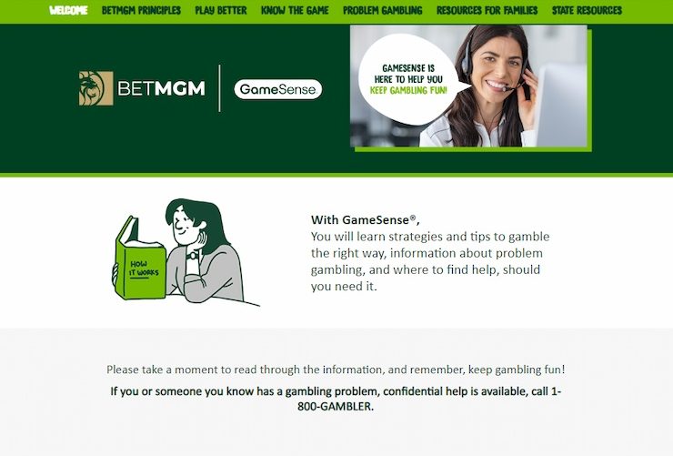 BetMGM MS Responsible Gambling