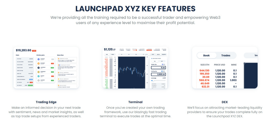 Launchpad XYZ has everything you need to join the Web3 ecosystem for the first time. 