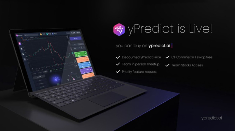 Trained on millions of data points, yPredict’s AI-based tools predict the future of your favorite crypto at any given moment.