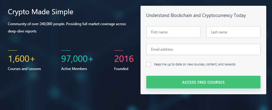 Blockgeeks is one of the largest crypto and blockchain knowledge hubs. 
