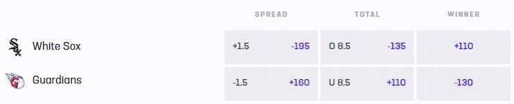 Hard Rock TN Bet Types