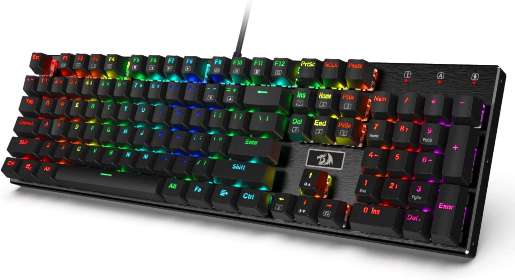 Redragon K556 — Durable and Bloatware-Free Gaming Keyboard