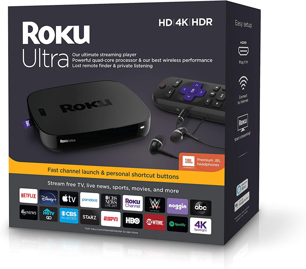 Roku Ultra — Lag-Free Streaming for Night Owls