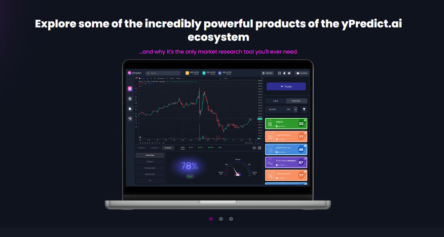 yPredict is creating an entire ecosystem with insights, predictions, and analyses. 