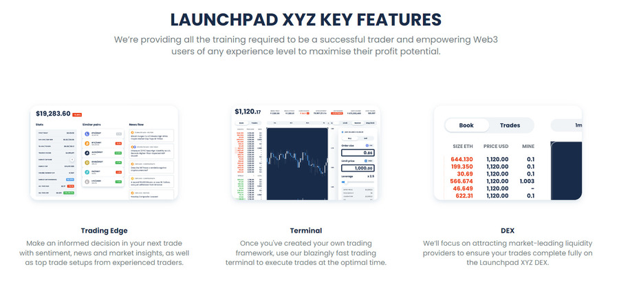 Launchpad XYZ is the most profitable crypto project offering everything you need to enter the Web3 sphere. 