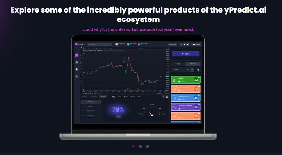 yPredict harnesses the power of machine learning and data science to help traders make better financial investments.