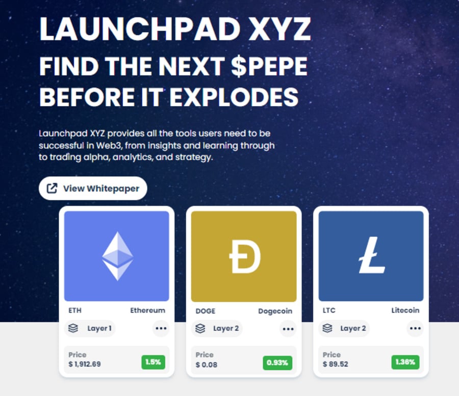 Harnessing the power of Launchpad XYZ's LQ feature, users can leverage W3 insights for strategic decision-making.