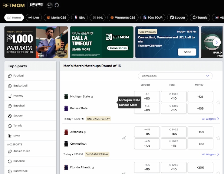 BetMGM Illinois Online Sports Betting