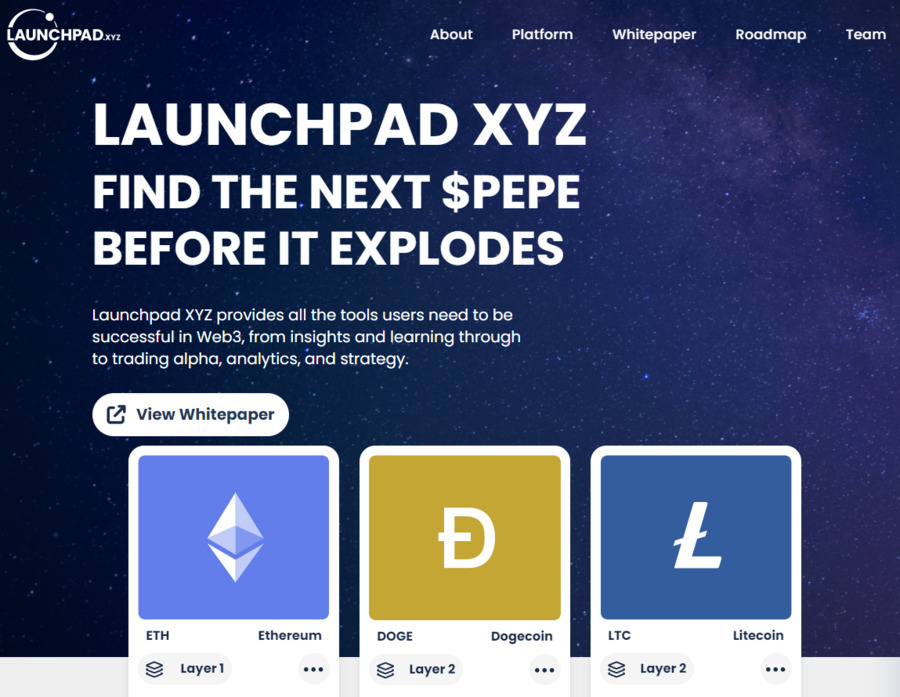 Launchpad XYZ helps you conquer the Web3 space and make informed trading decisions with reduced fees.