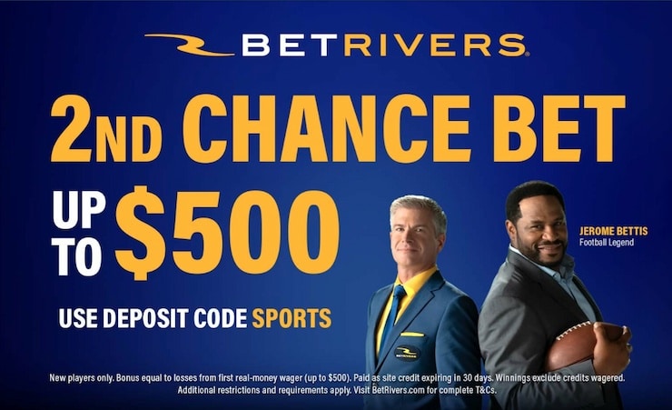 BetRivers AZ Second Chance Bet