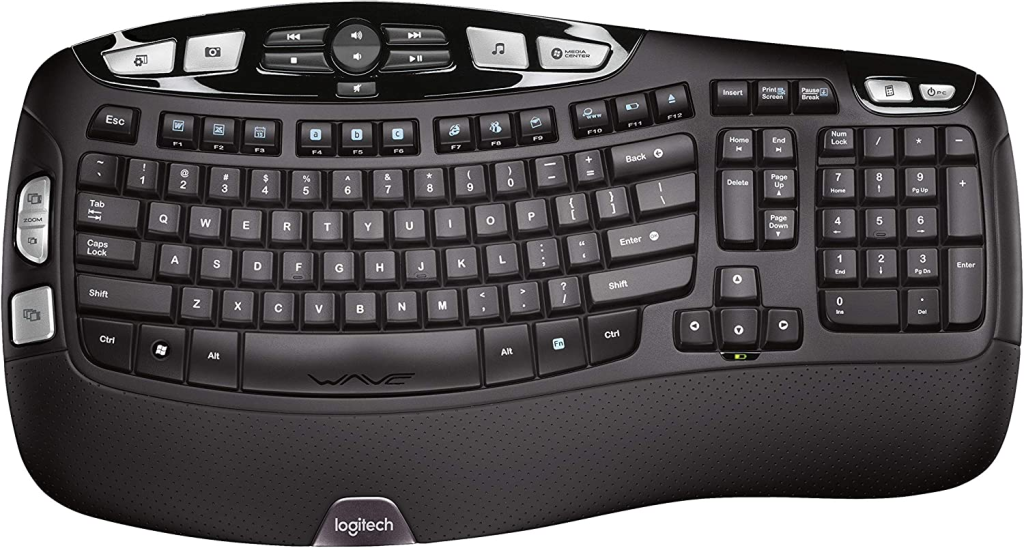 Logitech K350 — Ergonomic Comfort for All-Day Gaming