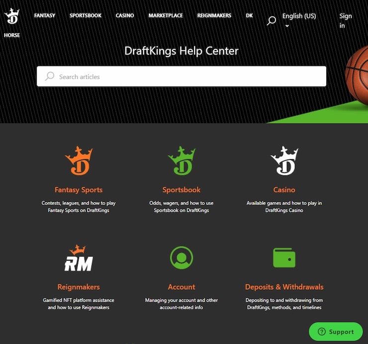 DraftKings NY Help Center