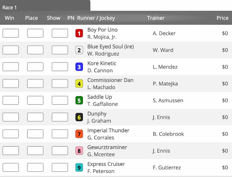 parimutuel betting