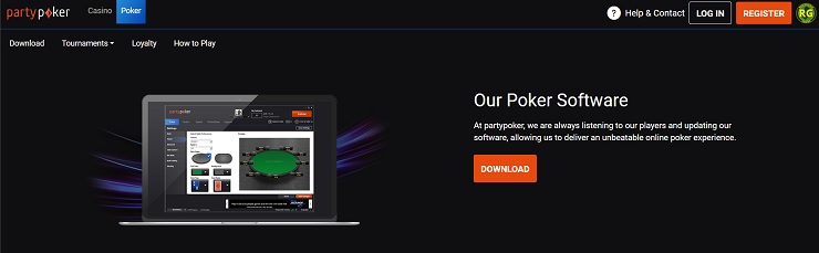 partypoker download online poker software