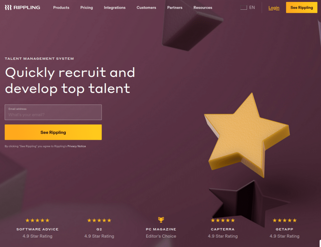 rippling applicant tracking software