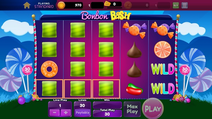 Social slot game