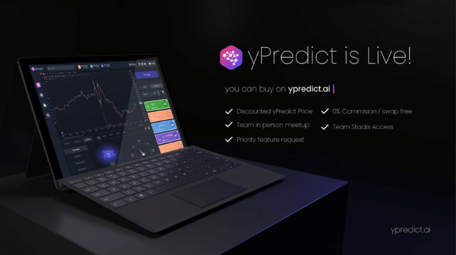 yPredict is a new crypto platform using data science to provide reliable market predictions