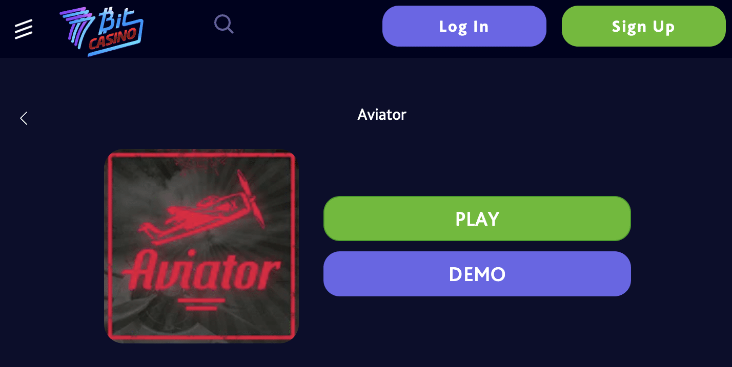 Aviator - Play now with Crypto