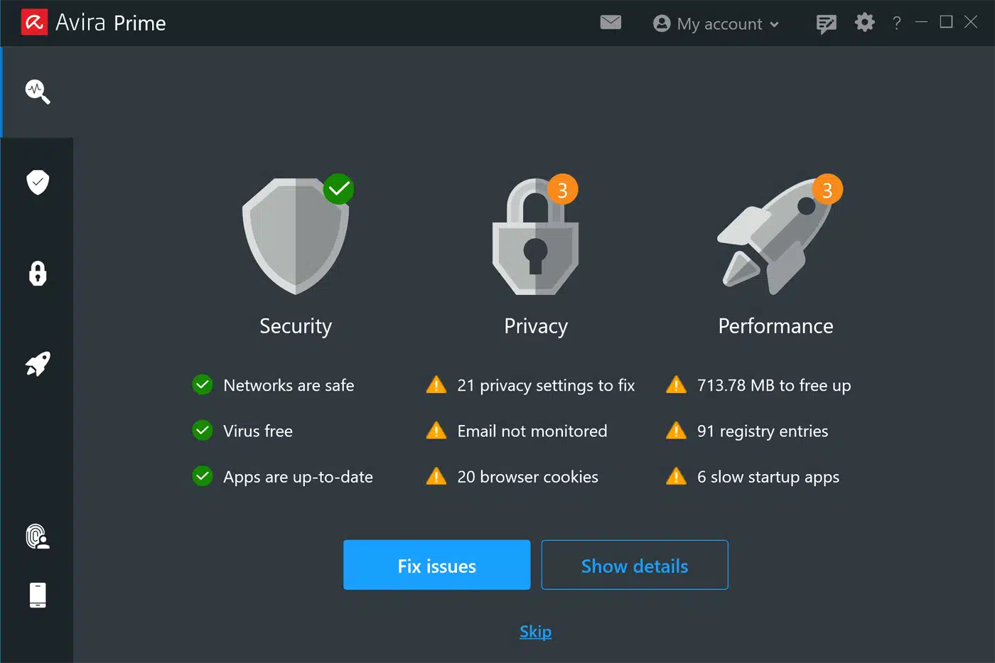 Avira - Top Cloud-Based Antivirus Software That Uses Minimal Device Resources