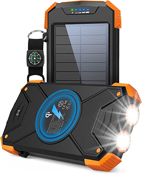 BLAVOR Solar Charger Power Bank