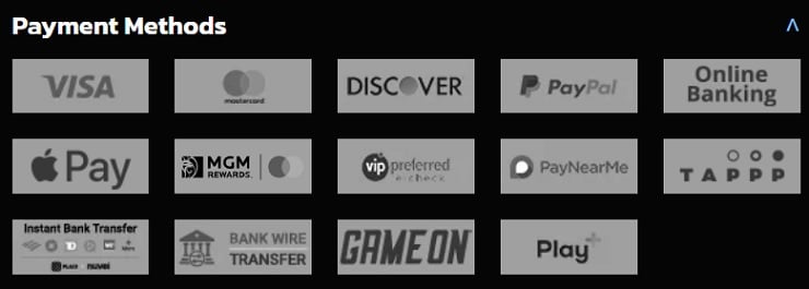 BetMGM PA Sportsbook Payment Methods