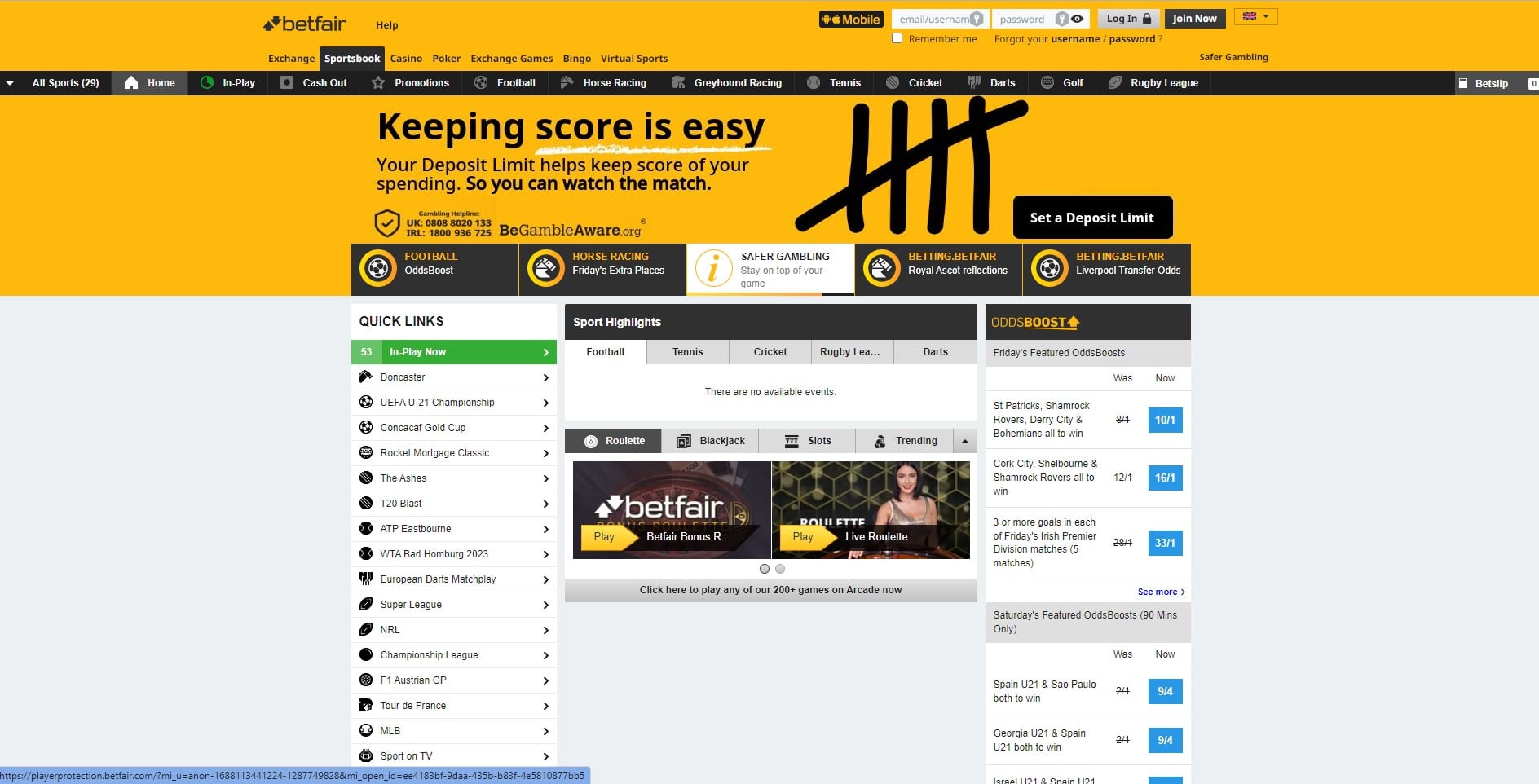 Betfair Sports UK