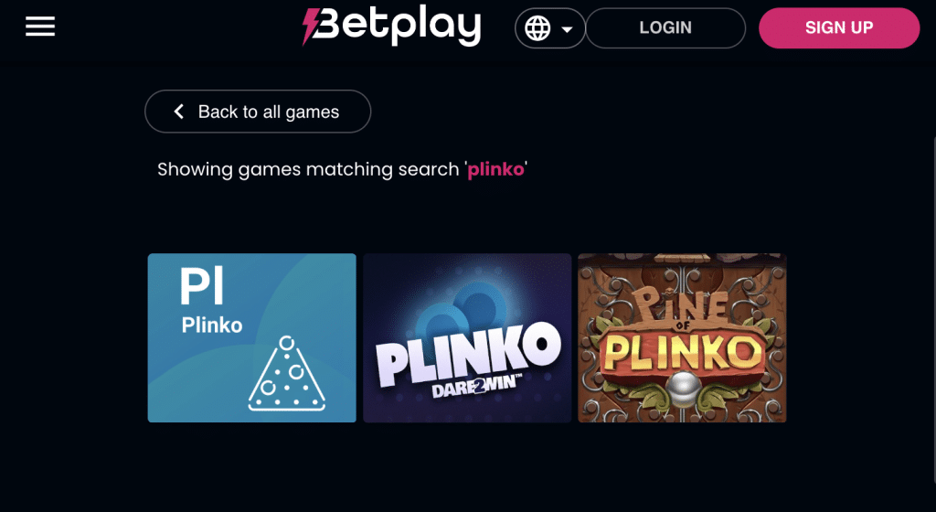Betplay Plinko