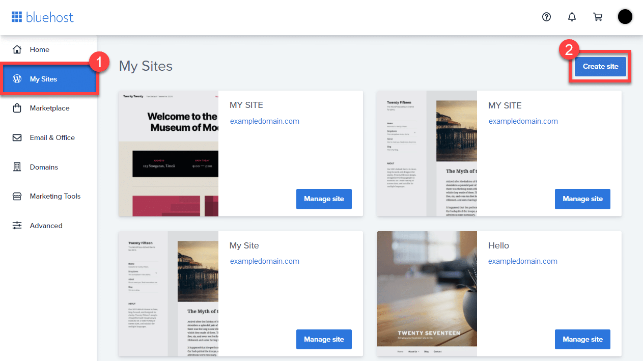 Bluehost 