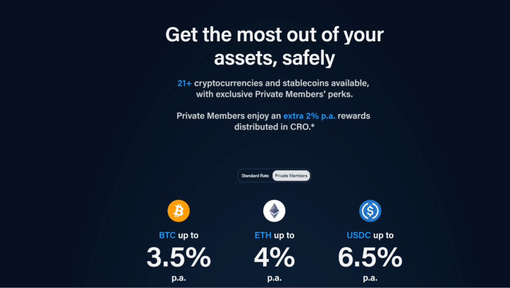 Crypto.com Crypto Savings Account