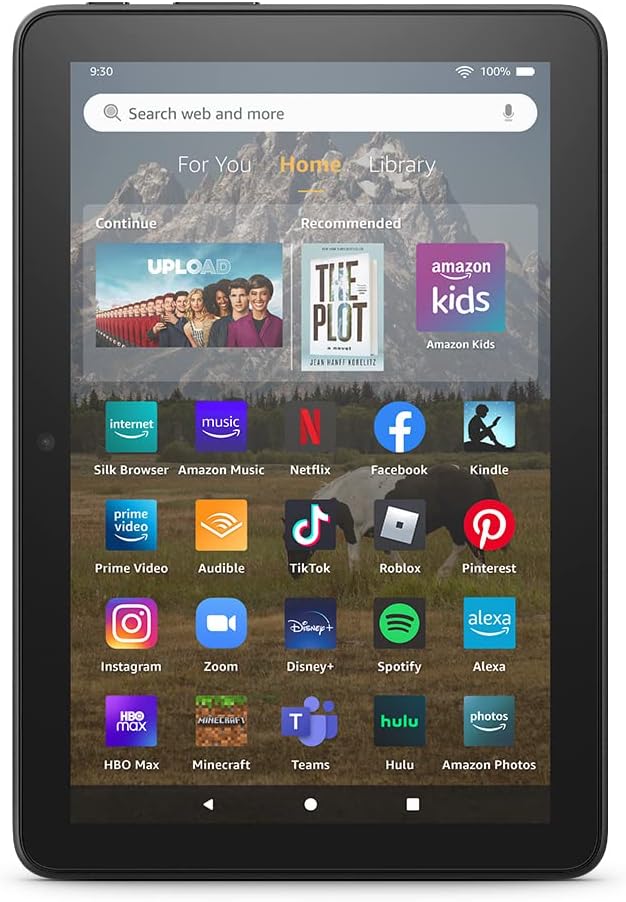 Fire HD 8 - Great Android Tablet For Long Battery Life