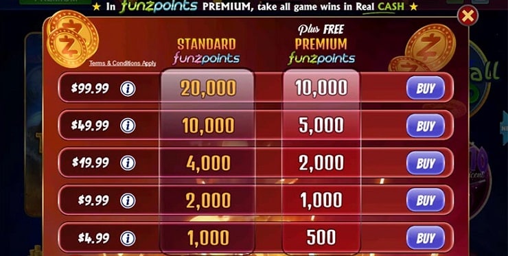 funzpoints casino no deposit bonus codes