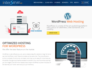 InterServer WordPress hosting