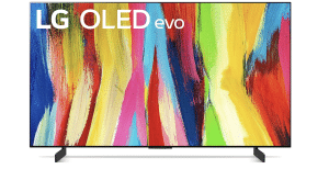 LG C2 OLED | Thin 0.1-inch bezels