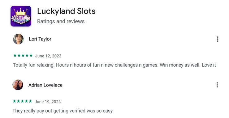 LuckyLand Slots App Reviews