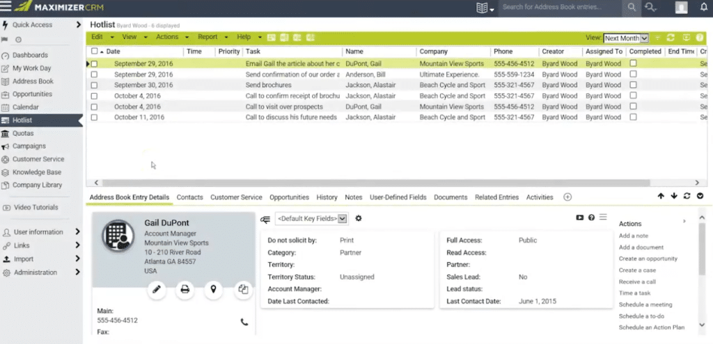 best customer relationship management system automated marketing