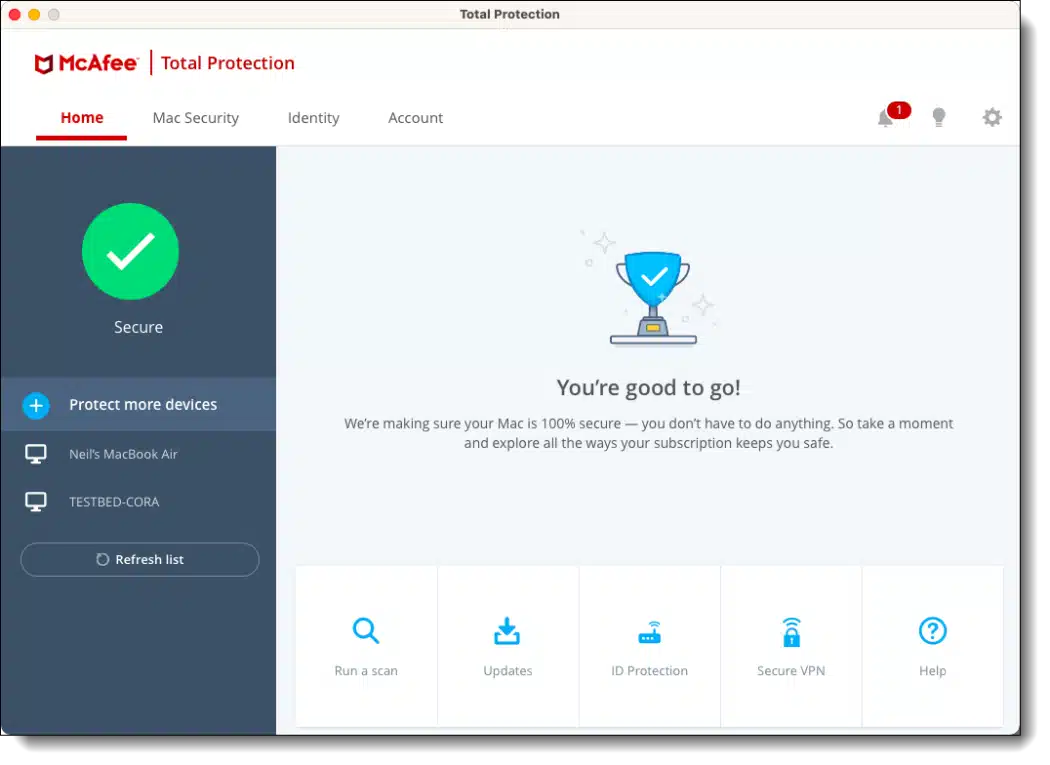 McAfee - Great Choice for a Safe Browsing Experience