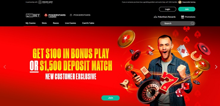 PokerStars PA Online Casino