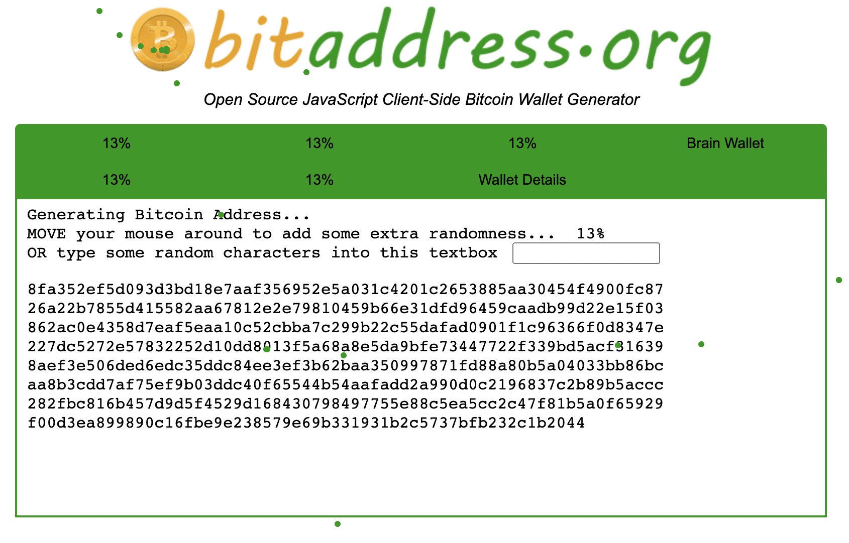 BitAddress review